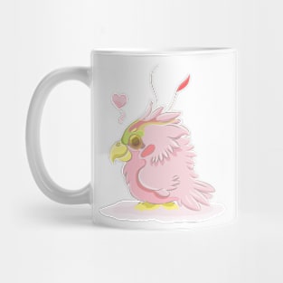 Marshmallow Pink Parrot Mug